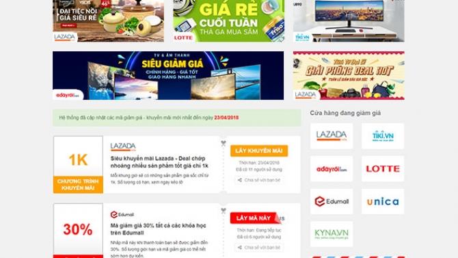 X&acirc;y dựng website H&atilde;y Chọn Gi&aacute; Tốt