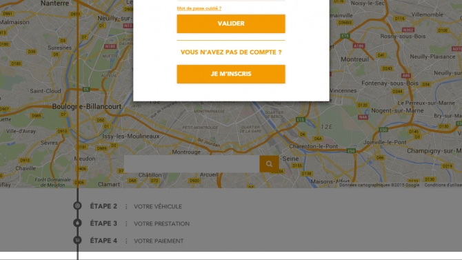 X&acirc;y dựng giao diện webapp TheBikeWasher