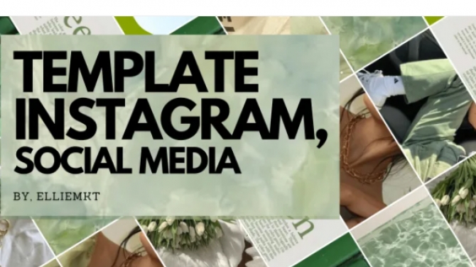 Design template instagram