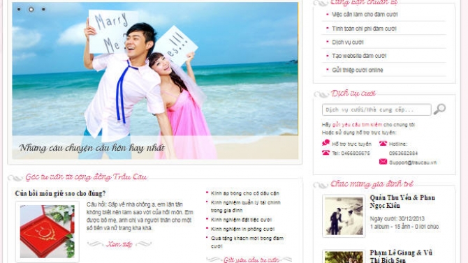 Website Trầu Cau