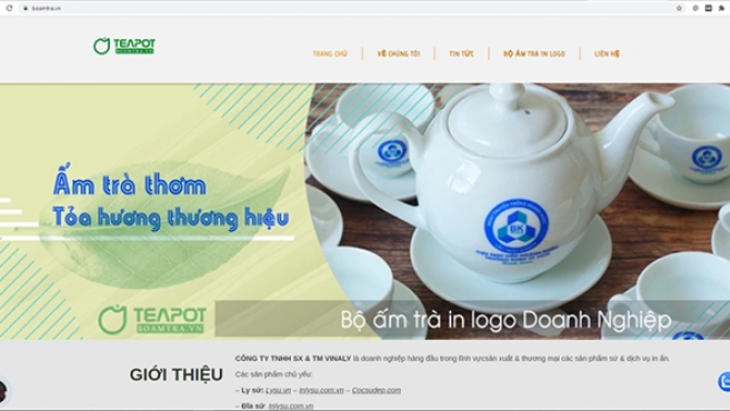 Bộ Ấm Tr&agrave; Vinaly
