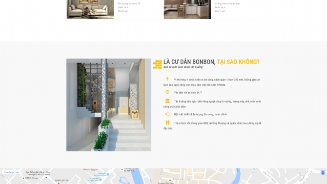 Lập tr&igrave;nh website BonBon Residences