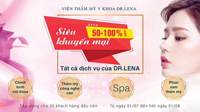Thiết kế Banner Facabook DrlenaDrlena
