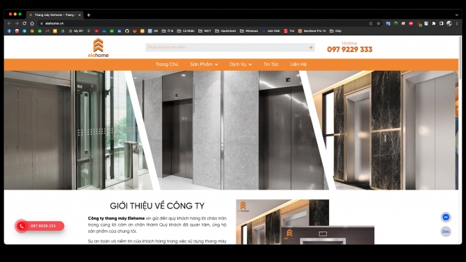 Elehome Website - WordPres