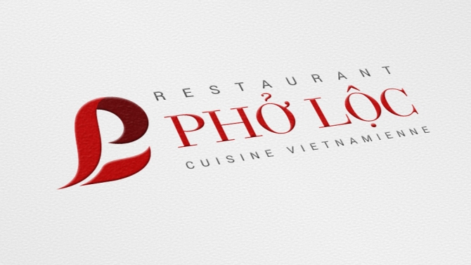 Thiết kế logo nh&agrave; h&agrave;ng Phở Lộc