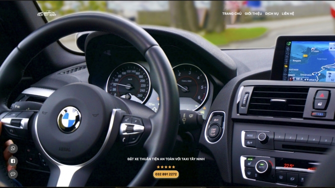 Thiết kế v&agrave; lập tr&igrave;nh Website Taxi T&acirc;y Ninh