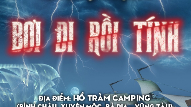 Thiết kế poster Hội trại