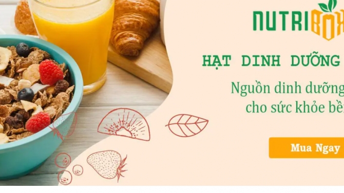 Thiết kế web nutribox.vn