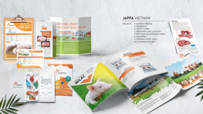 JAPFA VIETNAM | BRANDING DESIGN
