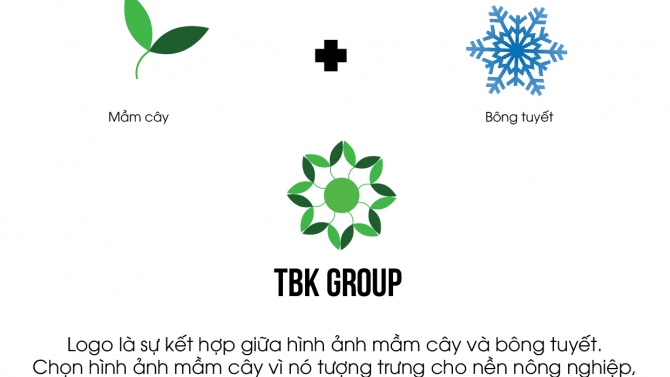 Thiết kế logo cho tập đo&agrave;n TBK group