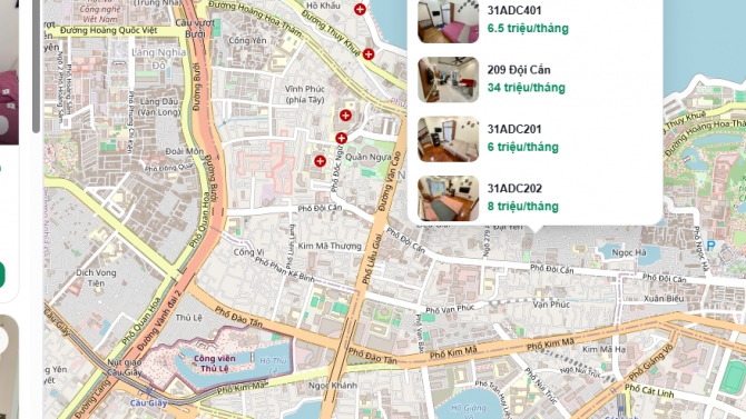 T&igrave;m kiếm, đặt ph&ograve;ng, homestay th&ocirc;ng minh