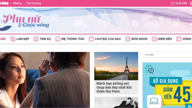 Bi&ecirc;n tập chuy&ecirc;n trang Phụ nữ - B&aacute;o Người Lao Động