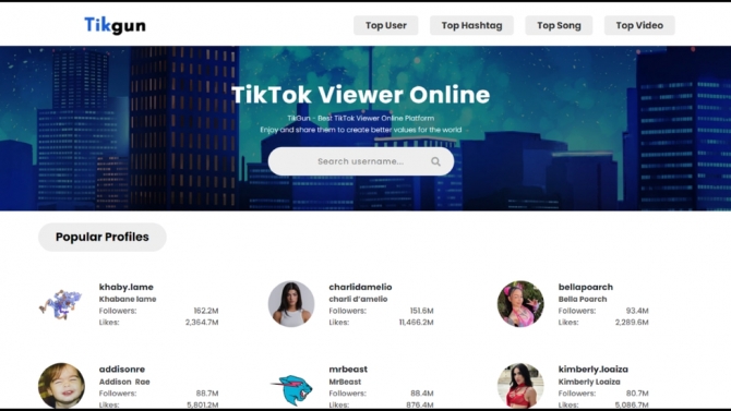 Website Tikgun.com