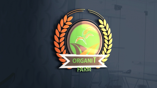 Thiết kế Logo OrganiT Farm