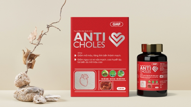 Thiết kế bao b&igrave; sản phẩm ANTICHOLES