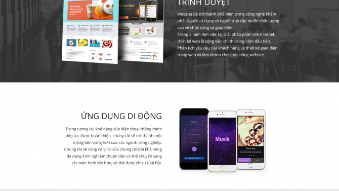 C&aacute;c dự &aacute;n đ&atilde; l&agrave;m