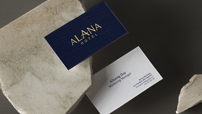 Thiết kế Logo & Namecard Kh&aacute;ch sạn ALANA