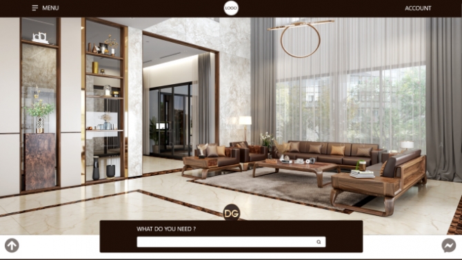 Thiết kế giao diện website b&aacute;n đồ nội thất