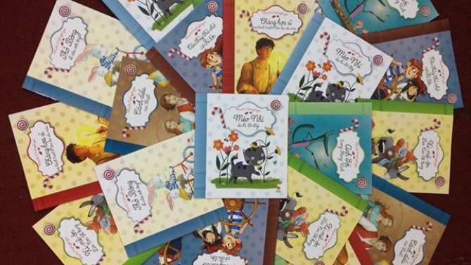 Bộ truyện Ph&aacute;p do t&ocirc;i dịch: "La Belle Histoire de Mes 1-7 ans"