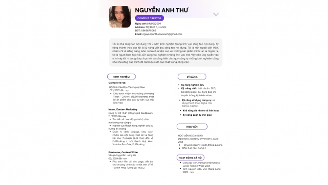 Content Writer