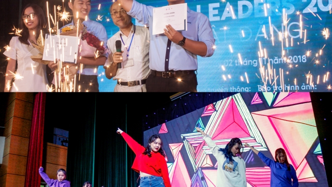 Chụp sự kiện DAV's leader Học viện Ngoại Giao