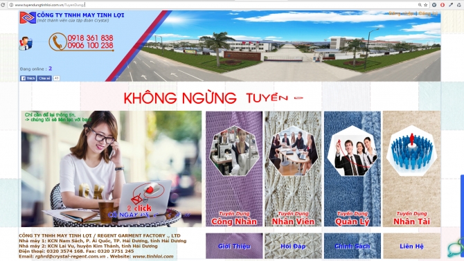 Website tuyển dụng