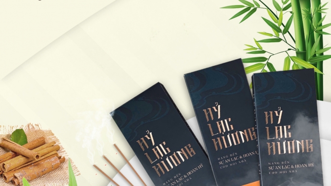 Thiết kế banner quảng c&aacute;o hỷ lạc hương