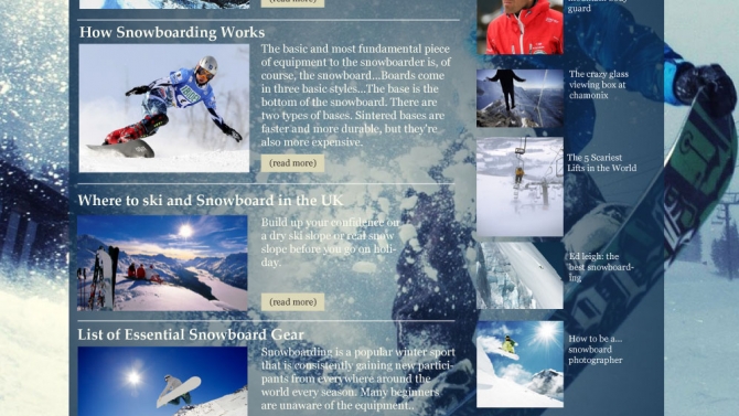 thiết kế website snowbigdeal.co.uk