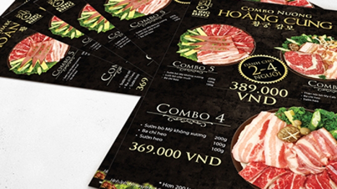 Combo nướng Ho&agrave;ng Cung - King BBQ