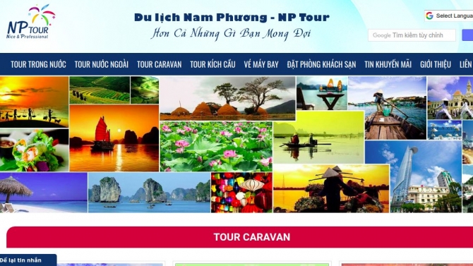 Tư vấn x&acirc;y dựng lại namphuongtourist.com