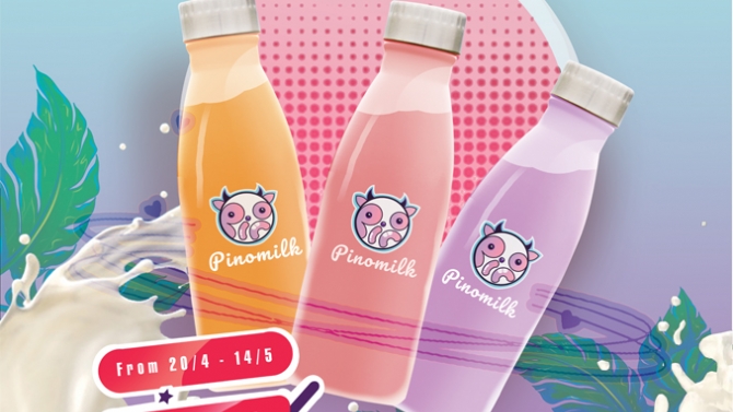 Poster dự &aacute;n Pinomilk