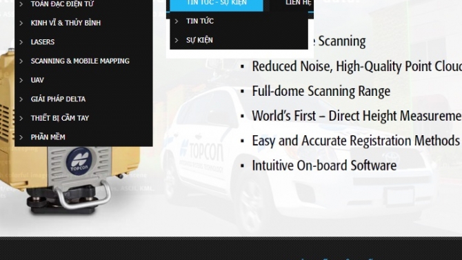 Website TOPCON