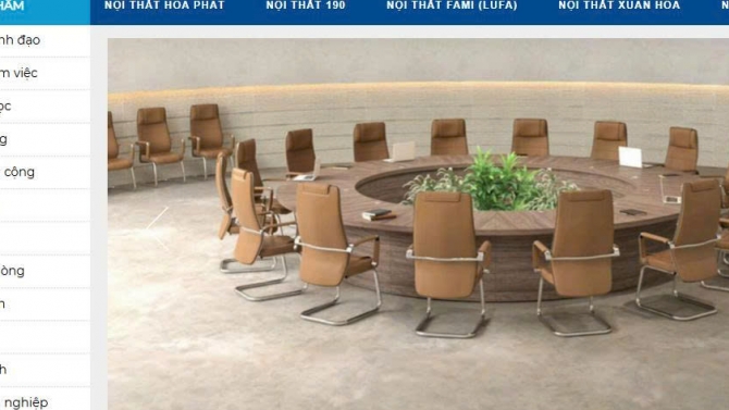 website nội thất văn ph&ograve;ng