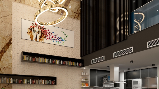 Thiết kế nội thất penhouse
