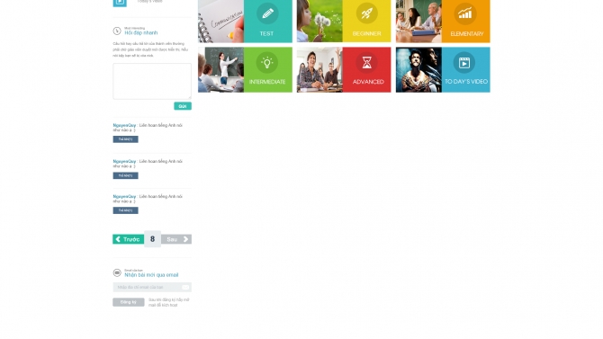 Học tiếng anh online