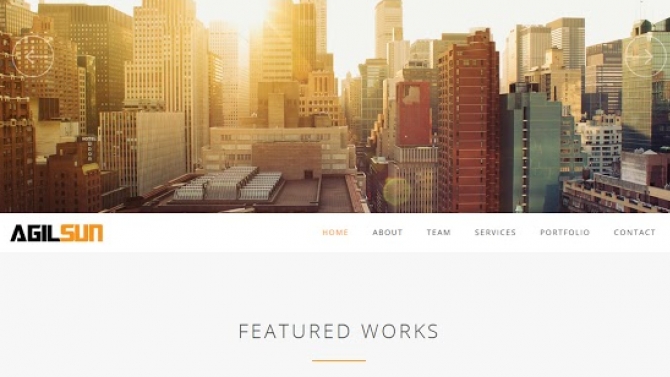 Thiết kế website Agilsun