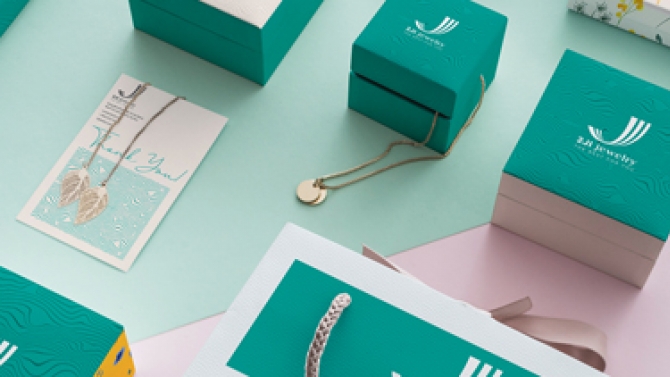 Thiết kế nhận diện thương hiệu 2JI jewelry