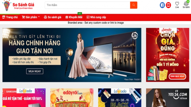 VinaBarCode - WebSite So s&aacute;nh Sản Phẩm