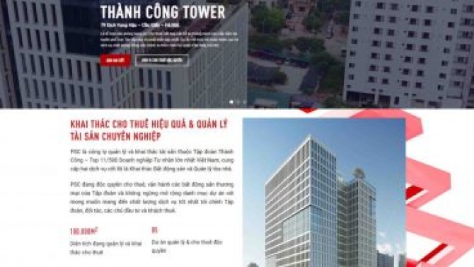 Thiết kế website Bất động sản