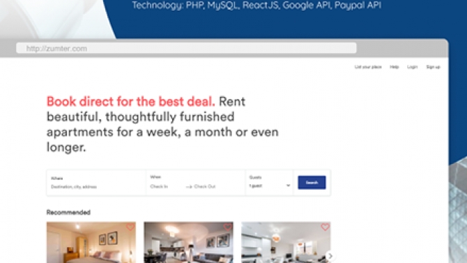 ZUMTER - ONLINE BOOKING PLATFORM