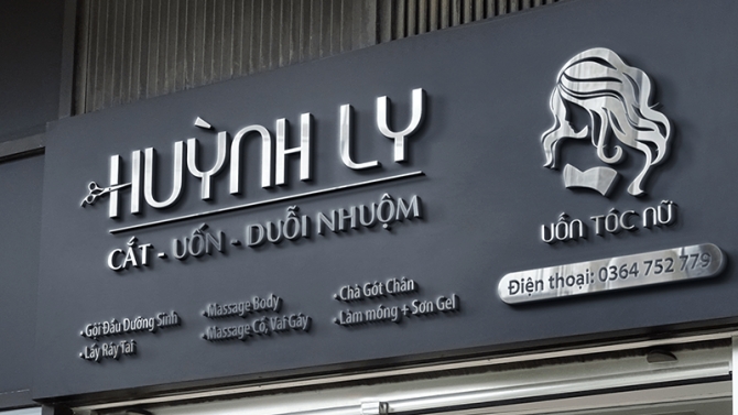 Bảng hiệu t&oacute;c