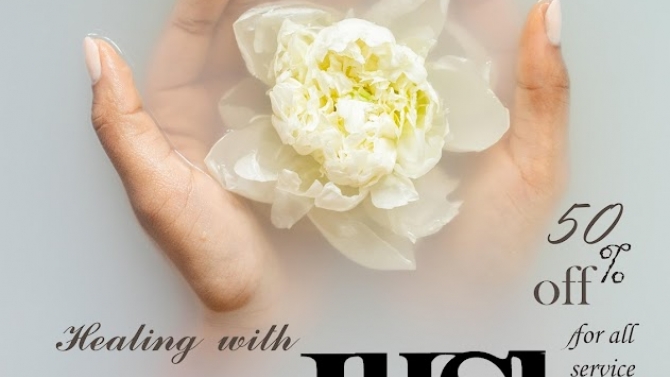 Poster quảng c&aacute;o spa l&agrave;m đẹp