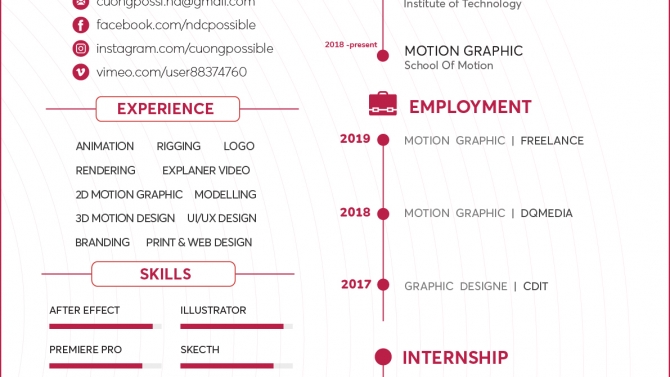 Animation video, Edit video, Motion logo, animation intro, open title , interation design