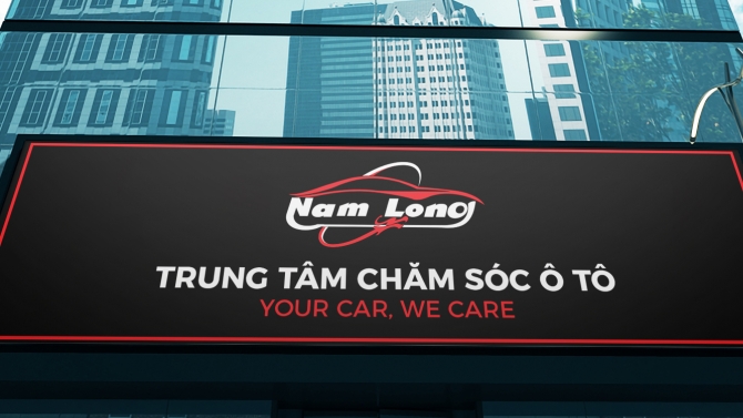 Biển hiệu quảng c&aacute;o Nam Long