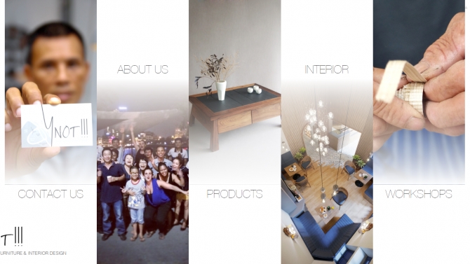 X&acirc;y dựng website Ynot Interior Design