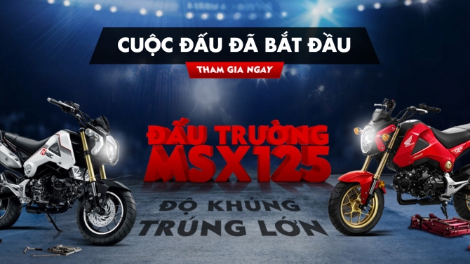 Honda Việt Nam - Đấu trường MSX125