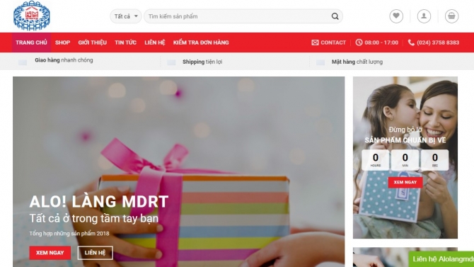 Thiết kế website b&aacute;n h&agrave;ng