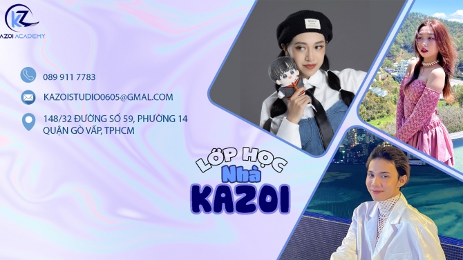 Thiết kế fanpage Lớp học nh&agrave; Kazoi