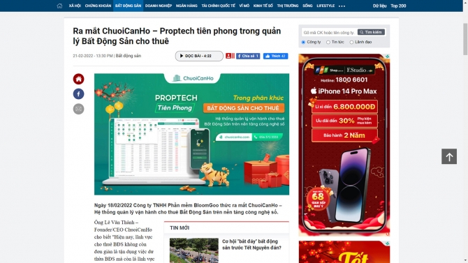 S&aacute;ng tạo nội dung + Booking b&aacute;o tr&iacute;