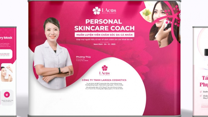 Thiết kế in ấn/ h&igrave;nh ảnh Ng&agrave;y Hội Soi Da LAcos